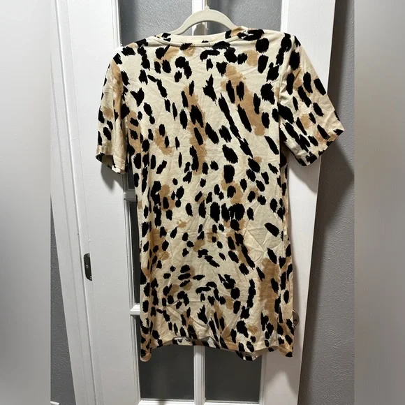 NWT Sanctuary Replay Cotton Printed T-Shirt Dress - Picture 3 of 9